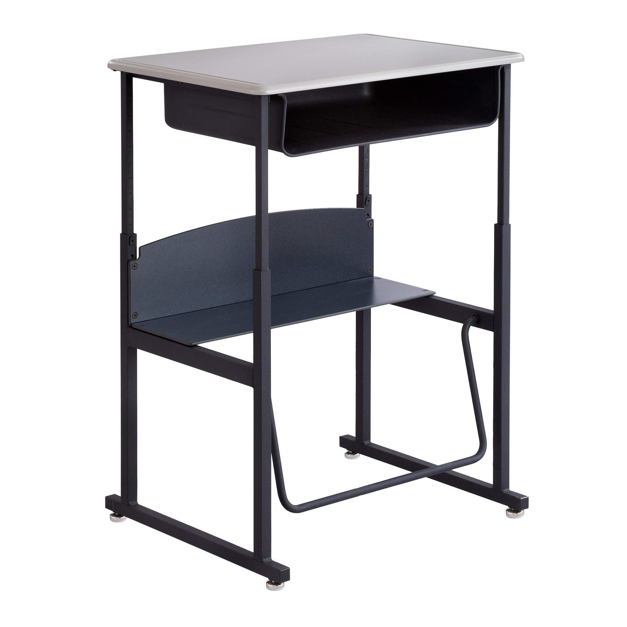 AlphaBetter® Adjustable-Height Stand-Up Desk, 28 x 20