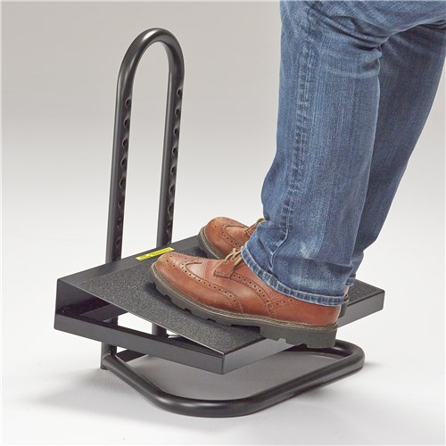 Ergonomic Foot Rest - Rocking Footrest w/ Cable Management/Storage - Under  Desk Foot Support Stand - Comfortable Black Foot Rest for Office/Computer