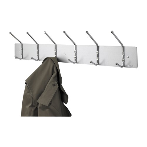 Wall Rack Coat Hook, 6 Hook | Safco Products